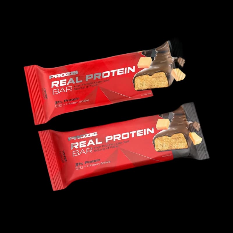 Prozis Real Protein Bar - Toffee x 2