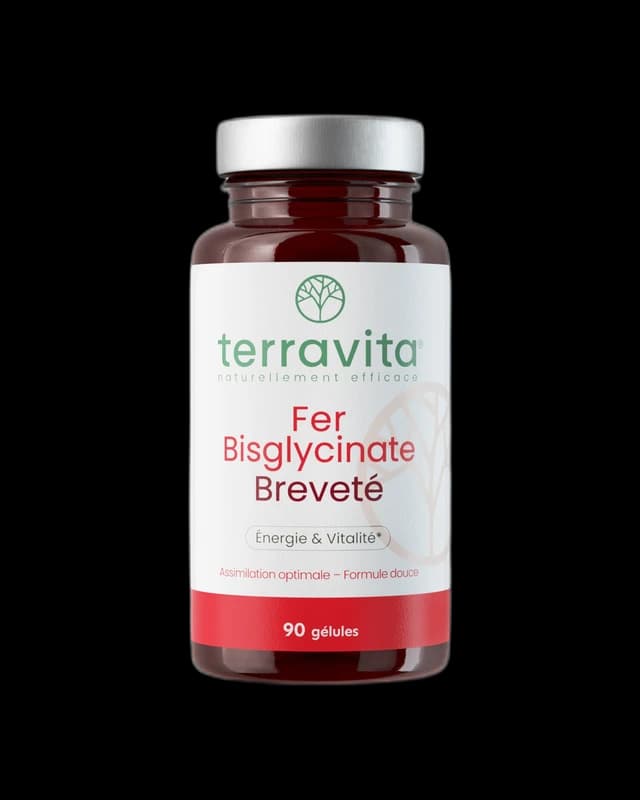 Terravita Fer Bisglycinate Breveté Ferrochel