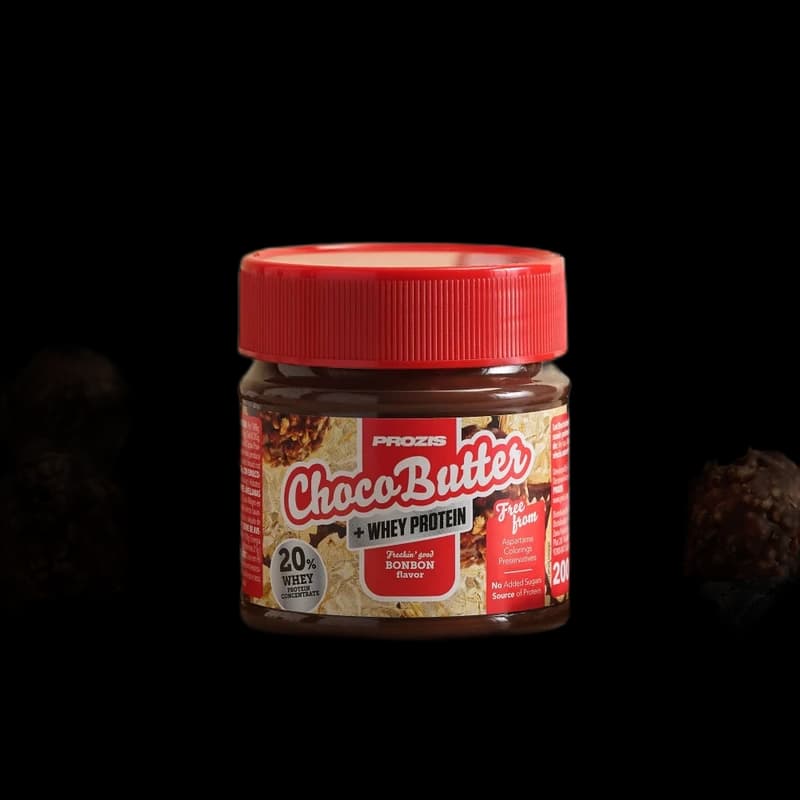 Prozis Whey Choco Butter 200 g - Bonbon au Chocolat