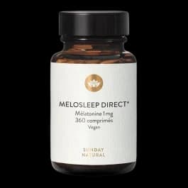 Sunday Natural Melosleep Direct Mélatonine 1mg