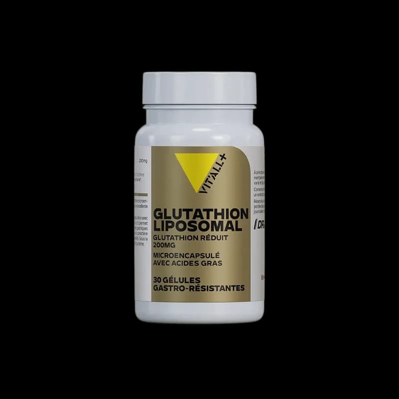 VIT'ALL+ GLUTATHION LIPOSOMAL 200mg Microencapsulé avec acides gras