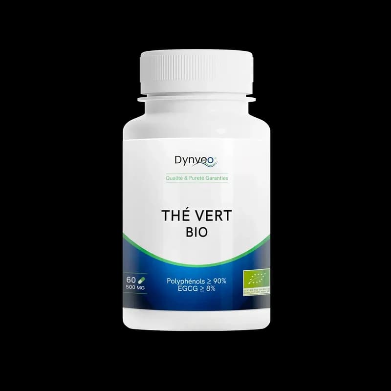 Dynveo Thé vert BIO 90% polyphénols 8% EGCG