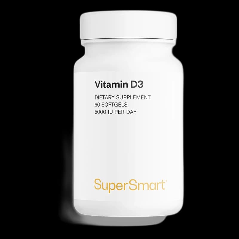 SuperSmart Vitamine D3 5000 UI 60 softgels