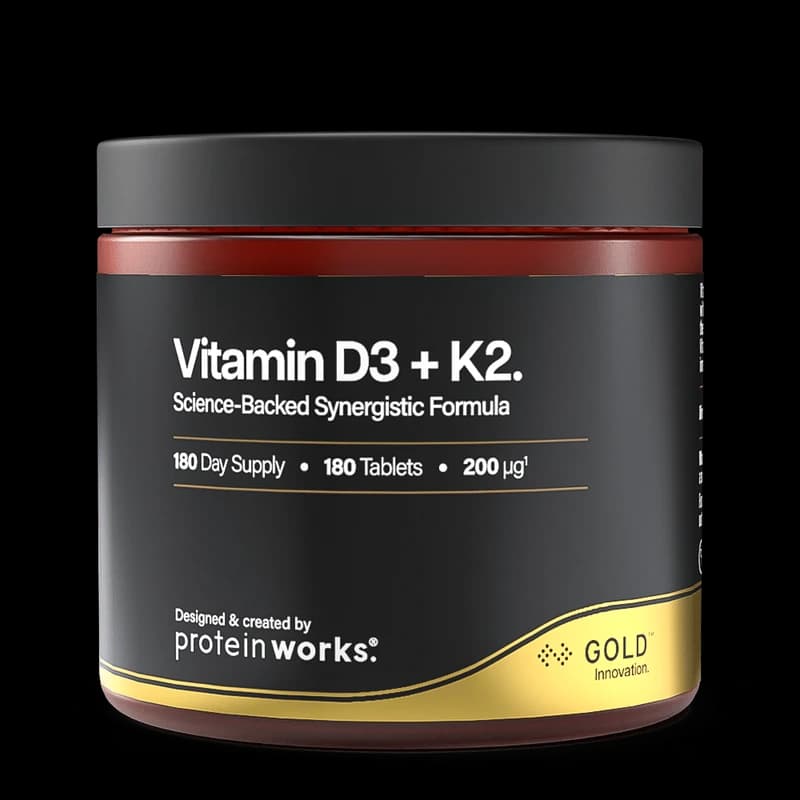 The Protein Works Vitamin D3 + K2 - GOLD
