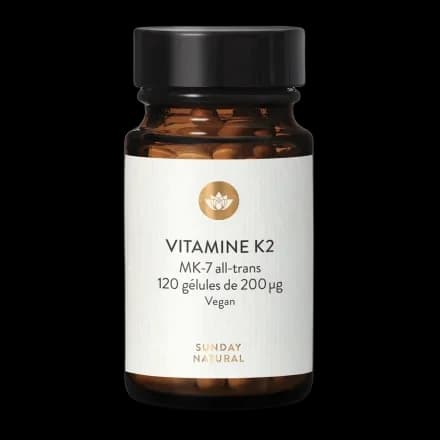 Sunday Natural Vitamine K2 MK7 200 (gélules)
