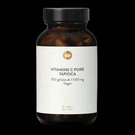 Sunday Natural VITAMINE C PURE tapioca Gélules