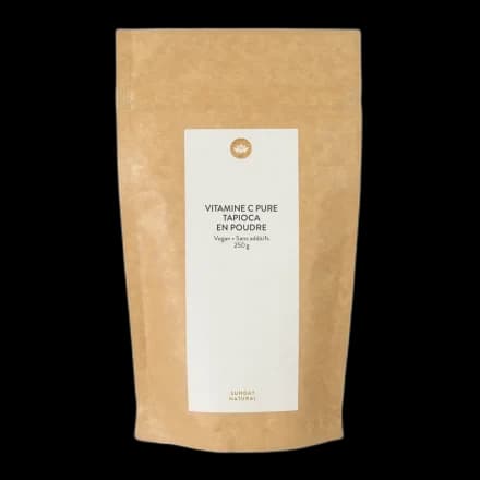 Sunday Natural Vitamine C pure Tapioca Poudre