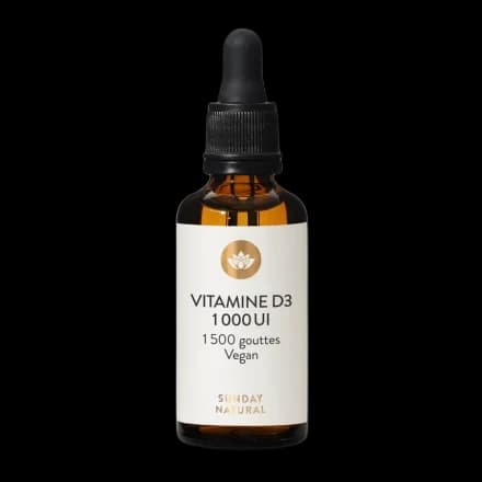 Sunday Natural Vitamine D3 1000 UI Goutte XL