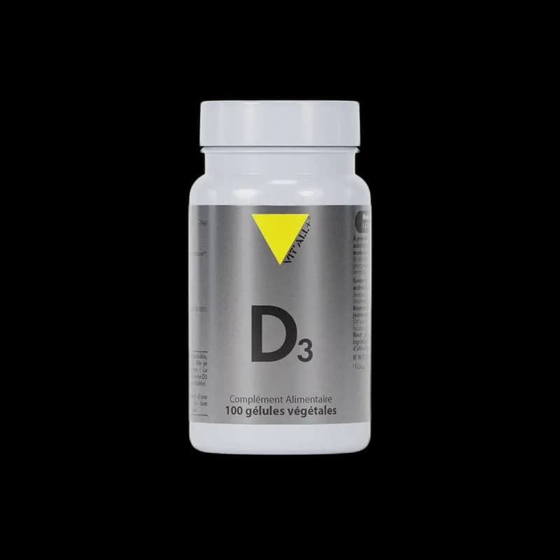 VIT'ALL+ VITAMINE D3 800 U.I 20μg – Gélules végétales