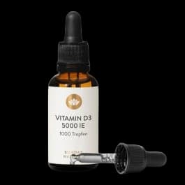 Sunday Natural Vitamine D3 5000 UI gouttes huile MCT