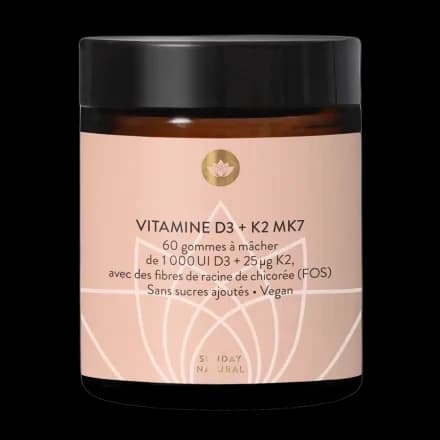 Sunday Natural Vitamine D3 K2 gummies