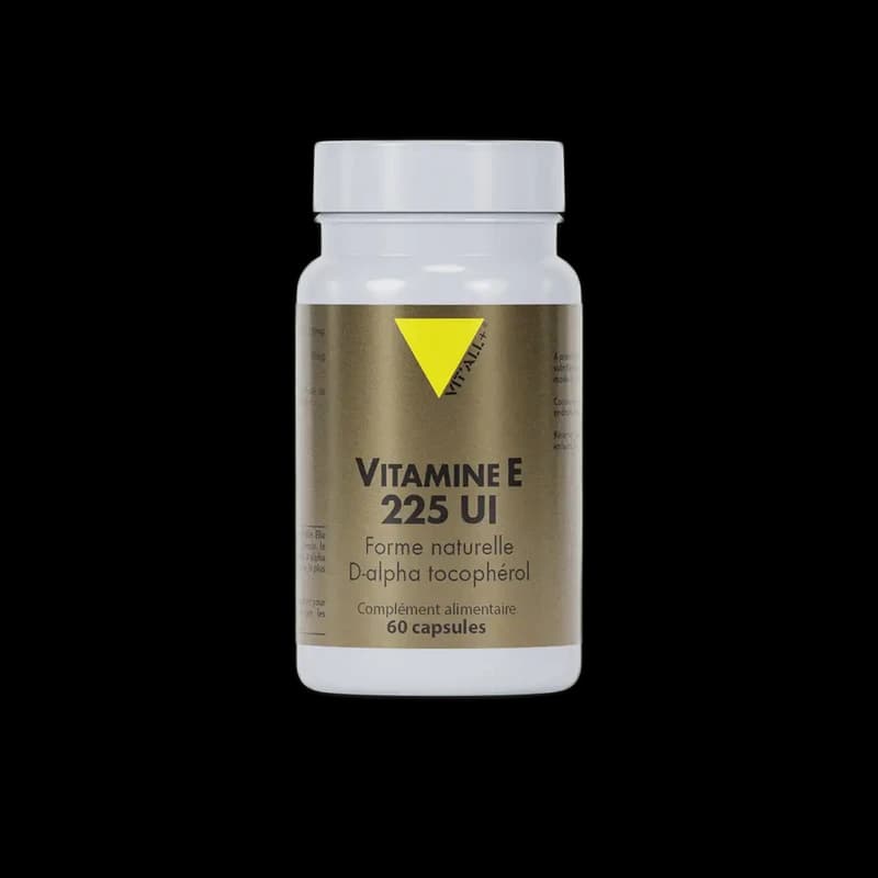 VIT'ALL+ VITAMINE E 225 U.I (D-ALPHA-TOCOPHÉROL)