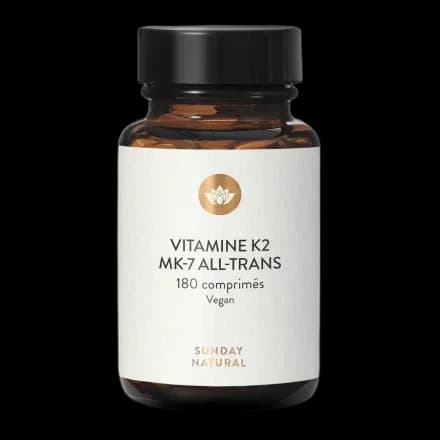 Sunday Natural Vitamine K2 MK7 200 (comprimés)