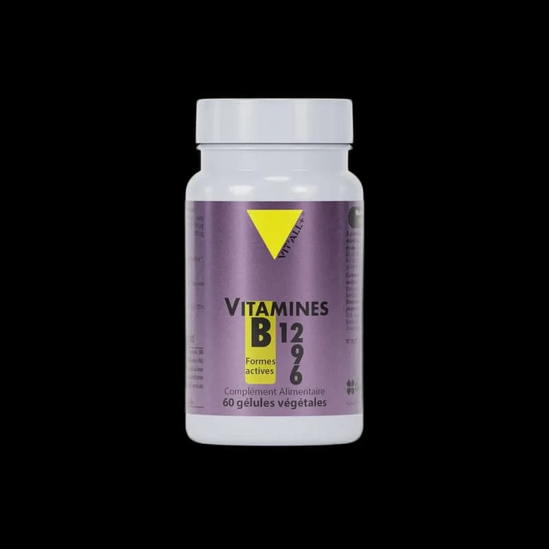 VIT'ALL+ VITAMINES B12 B6 B9 Formes actives