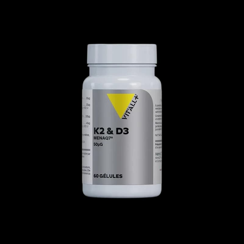 VIT'ALL+ VITAMINES K2 MenaQ7® & D3 50µg