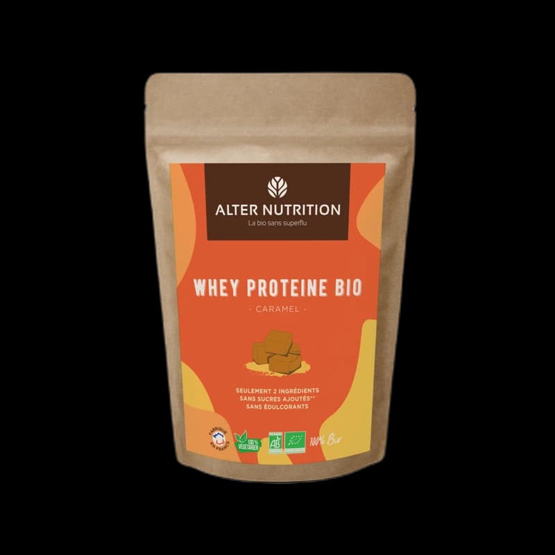 Alter Nutrition Whey protéine bio caramel