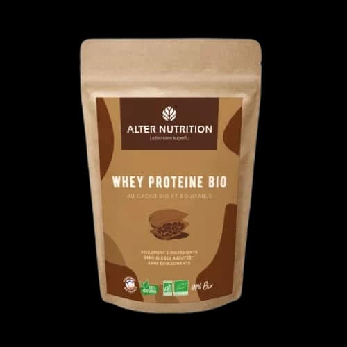 Alter Nutrition Whey protéine bio cacao