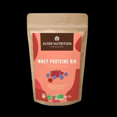 Alter Nutrition Whey protéine bio fruits rouges