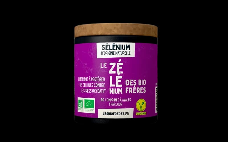 Les Bio Frères Zélénium - Sélénium vegan d'origine naturelle