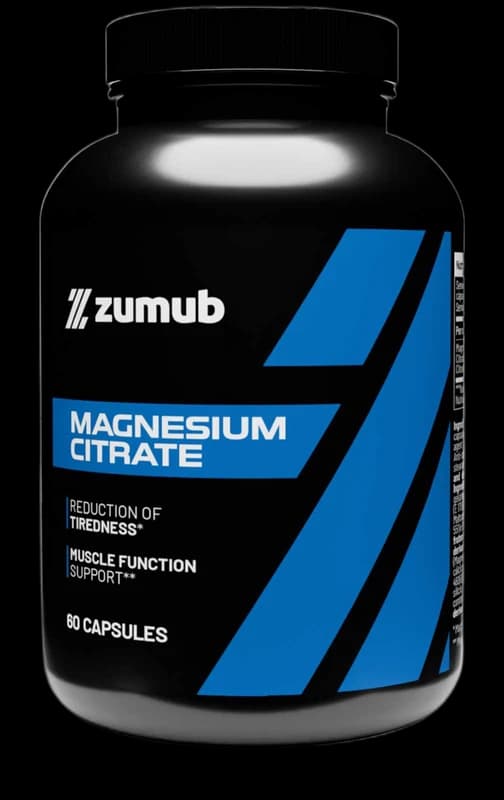 Zumub Citrate de magnésium 120 Capsules