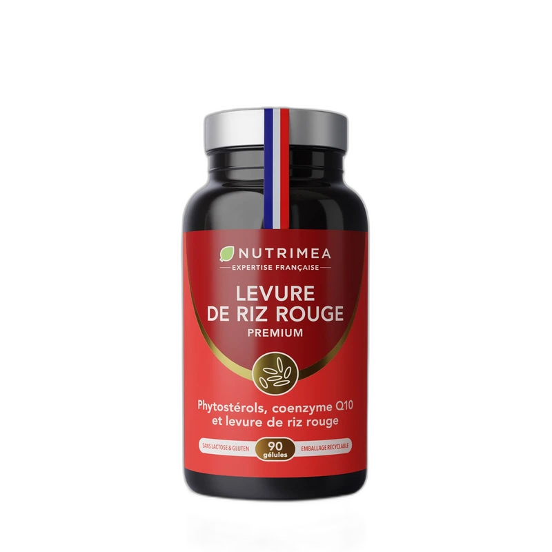 Levure de riz rouge (Monascus purpureus, monacoline K)