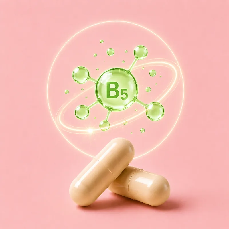 Vitamine B5 (acide pantothénique)